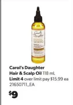 Real Canadian Superstore Carol's Daughter Hair & Scalp Oil offer