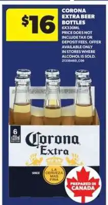 Real Canadian Superstore Corona Extra Beer Bottles offer