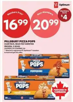 Real Canadian Superstore Pillsbury Pizza Pops offer