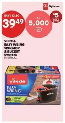 Real Canadian Superstore Vileda Easy Wring Spin Mop & Bucket System offer