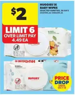 Real Canadian Superstore Huggies 1x Baby Wipes offer