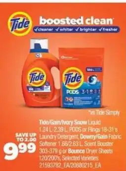Real Canadian Superstore Tide/Gain/Ivory Snow Liquid offer