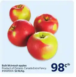 Walmart Bulk McIntosh Apples offer