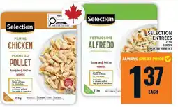 Food Basics SELECTION ENTRÉES offer