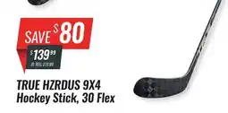 Hockey Life TRUE HZRDUS 9X4 HOCKEY STICK, 30 FLEX offer