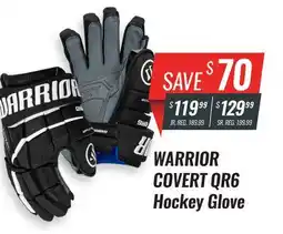 Hockey Life WARRIOR COVERT QR6 HOCKEY GLOVES offer