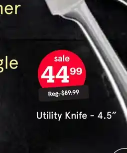 Kitchen Stuff Plus Cuisine::pro Utility Knife - 4.5 offer