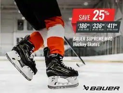 Hockey Life BAUER SUPREME M40 HOCKEY SKATES offer