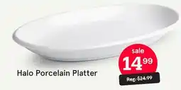Kitchen Stuff Plus Halo Porcelain Platter offer