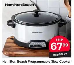Kitchen Stuff Plus Hamilton Beach Programmable Slow Cooker offer