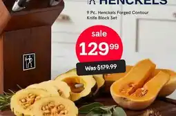 Kitchen Stuff Plus 9 Pc. Henckels Forged Contour Knife Block Set offer