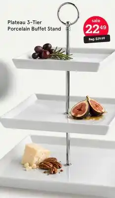 Kitchen Stuff Plus Plateau 3-Tier Porcelain Buffet Stand offer