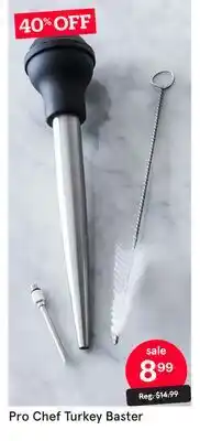 Kitchen Stuff Plus Pro Chef Turkey Baster offer