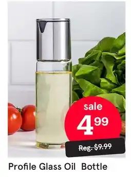 Kitchen Stuff Plus Profile Glass Oil Bottle offer
