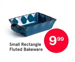 Kitchen Stuff Plus Small Rectangle Fluted Bakeware offer