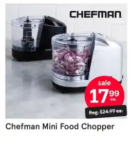 Kitchen Stuff Plus Chefman Mini Food Chopper offer