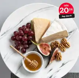 Kitchen Stuff Plus Marble Porcelain Collection offer