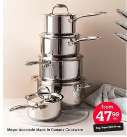 Kitchen Stuff Plus Meyer Accolade Made In Canada Cookware offer