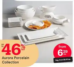Kitchen Stuff Plus Aurora Porcelain Collection offer