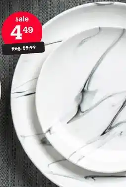 Kitchen Stuff Plus KSP MARBLE PORCELAIN BOWLS W/TRAY+SPOONS SET/7 25 CM X 12 CM WHITE/GREY offer