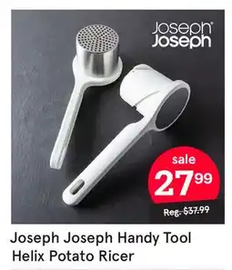 Kitchen Stuff Plus Joseph Joseph Handy Tool Helix Potato Ricer offer