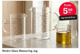 Kitchen Stuff Plus Modrn Glass Measuring Jug offer