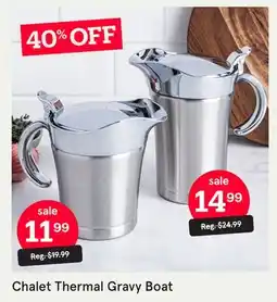 Kitchen Stuff Plus Chalet Thermal Gravy Boat offer