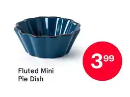 Kitchen Stuff Plus Fluted Mini Pie Dish offer