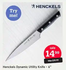 Kitchen Stuff Plus Henckels Dynamic Utility Knife - 6 offer