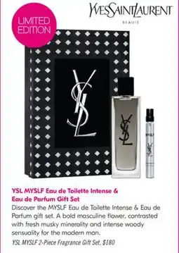 Shoppers Drug Mart YSL MYSLF 2-Piece Fragrance Gift Set offer