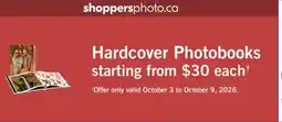 Shoppers Drug Mart Hardcover Photobooks offer