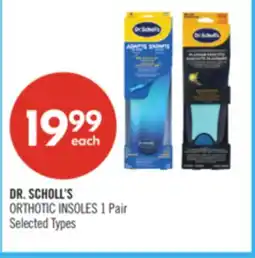 Shoppers Drug Mart DR. SCHOLL'S ORTHOTIC INSOLES offer