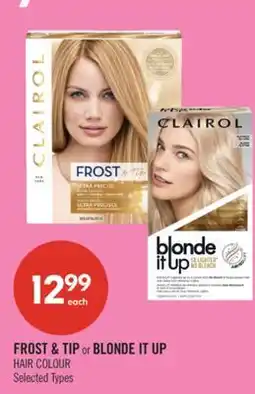 Shoppers Drug Mart FROST & TIP or BLONDE IT UP HAIR COLOUR offer
