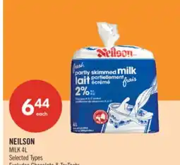 Shoppers Drug Mart NEILSON MILK offer
