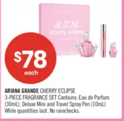 Shoppers Drug Mart ARIANA GRANDE CHERRY ECLIPSE 3-PIECE FRAGRANCE SET offer