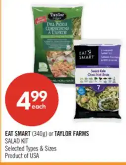 Shoppers Drug Mart EAT SMART (340) or TAYLOR FARMS SALAD KIT offer
