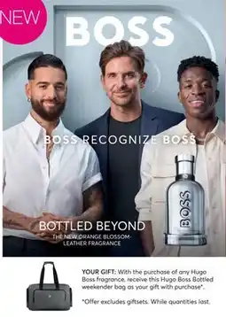 Shoppers Drug Mart Hugo Boss Bottled Beyond Eau de Toilette offer