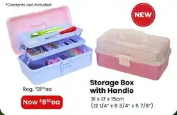 Fabricland Storage Box with Handle offer