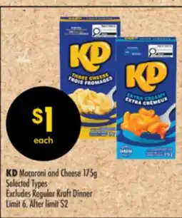 Shoppers Drug Mart KD Macaroni and Cheese offer