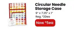 Fabricland Circular Needle Storage Case offer