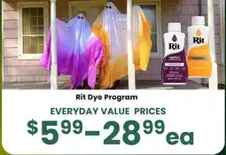Fabricland Rit Dye Program offer