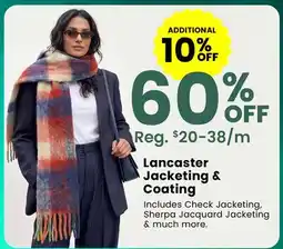 Fabricland Lancaster Jacketing & Coating offer