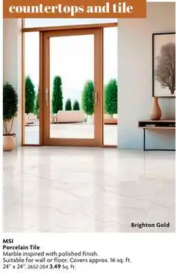 Home Hardware Porcelain Tile offer