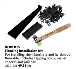 Home Hardware ROBERTS Flooring Installation Kit offer