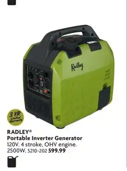 Home Hardware Portable Inverter Generator offer