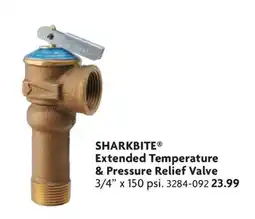 Home Hardware Extended Temperature & Pressure Relief Valve offer