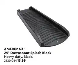 Home Hardware 24 Downspout Splash Block offer