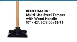 Home Hardware Multi-Use Steel Tamper with Wood Handle offer