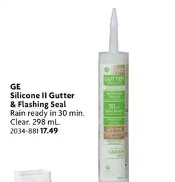 Home Hardware GE Silicone II Gutter & Flashing Seal offer