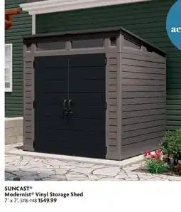 Home Hardware Modernist Vinyl Storage Shed offer